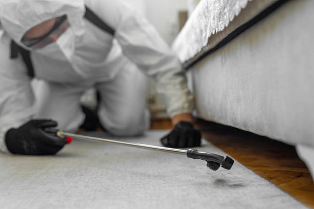 Professional Emergency Pest Control technician working in Plymouth Meeting, PA